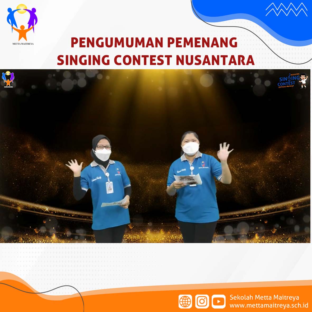 PENGUMUMAN PEMENANG SINGING CONTEST NUSANTARA | SD METTA MAITREYA